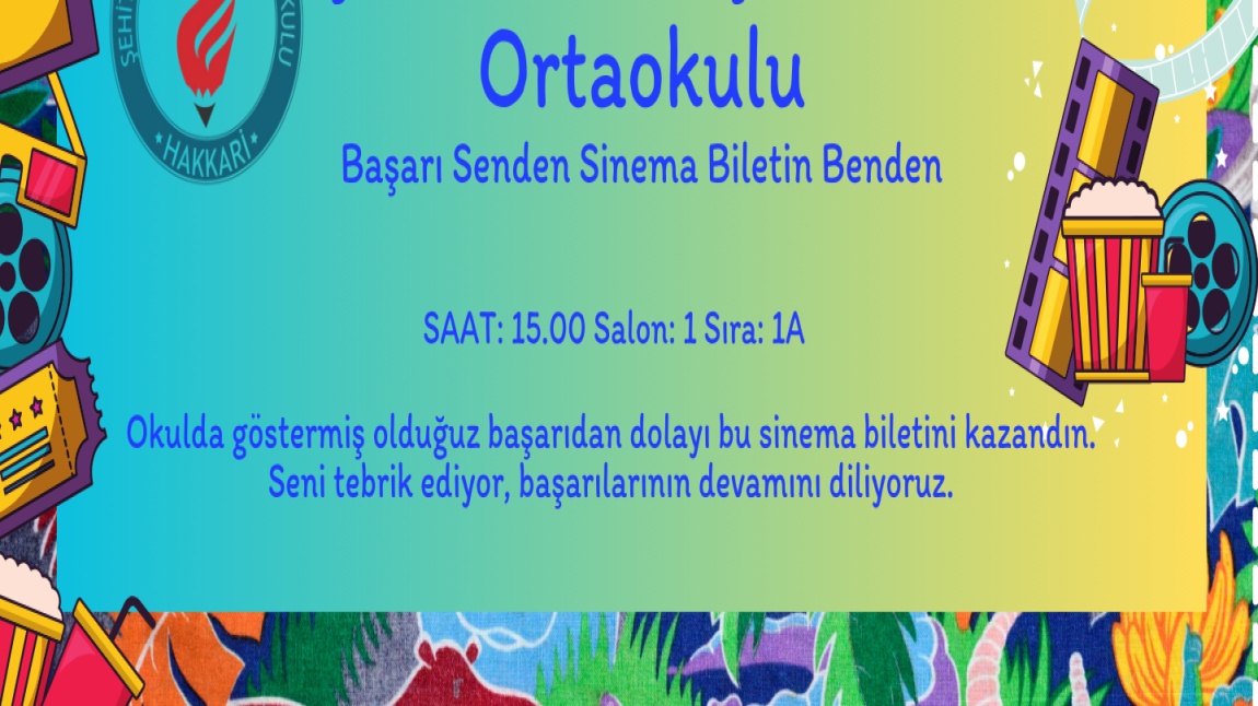 Başarı Senden Sinema Biletin Benden